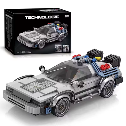 Blocks DeLorean Back to the Future