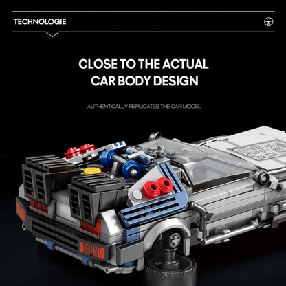Blocks DeLorean Back to the Future