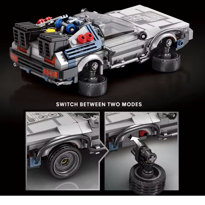 Blocks DeLorean Back to the Future