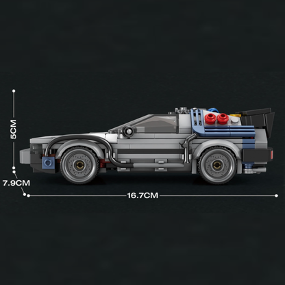 Blocks DeLorean Back to the Future